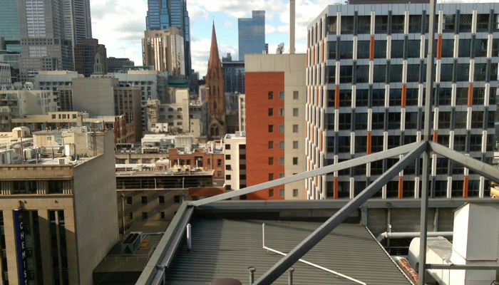 Melbourne rooftops